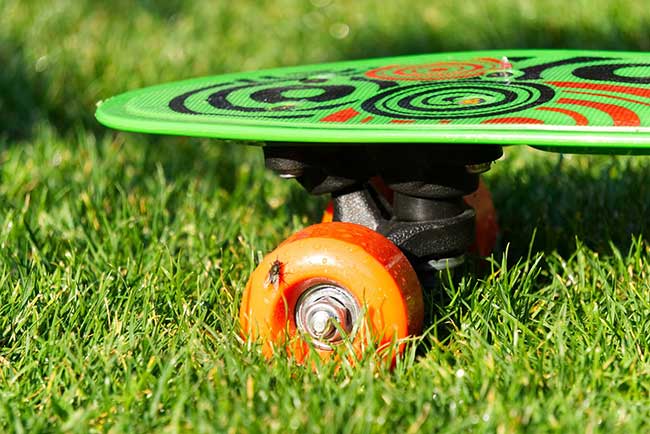 what are skateboard wheels made from